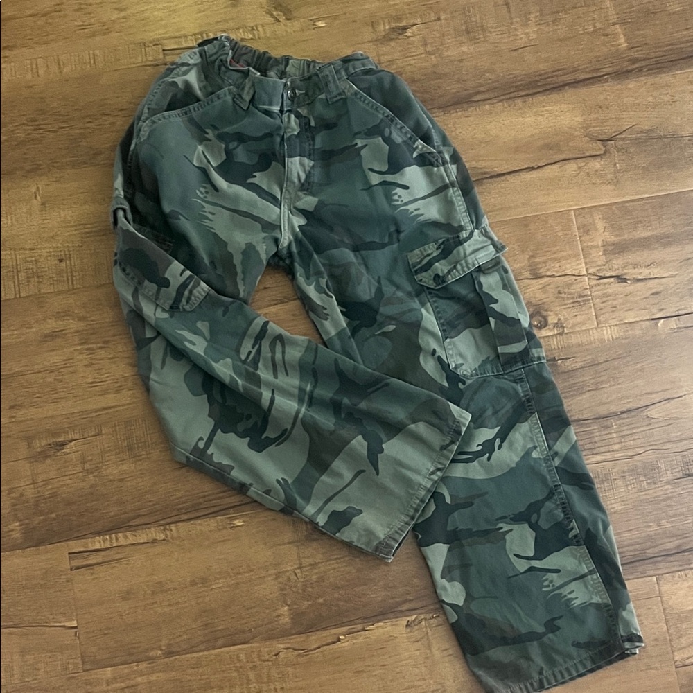 Kids Camouflage Cargo Pants